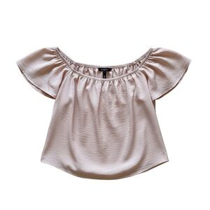 American Eagle Outfitters Cream Blouse Medium